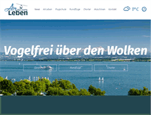 Tablet Screenshot of airleben.ch